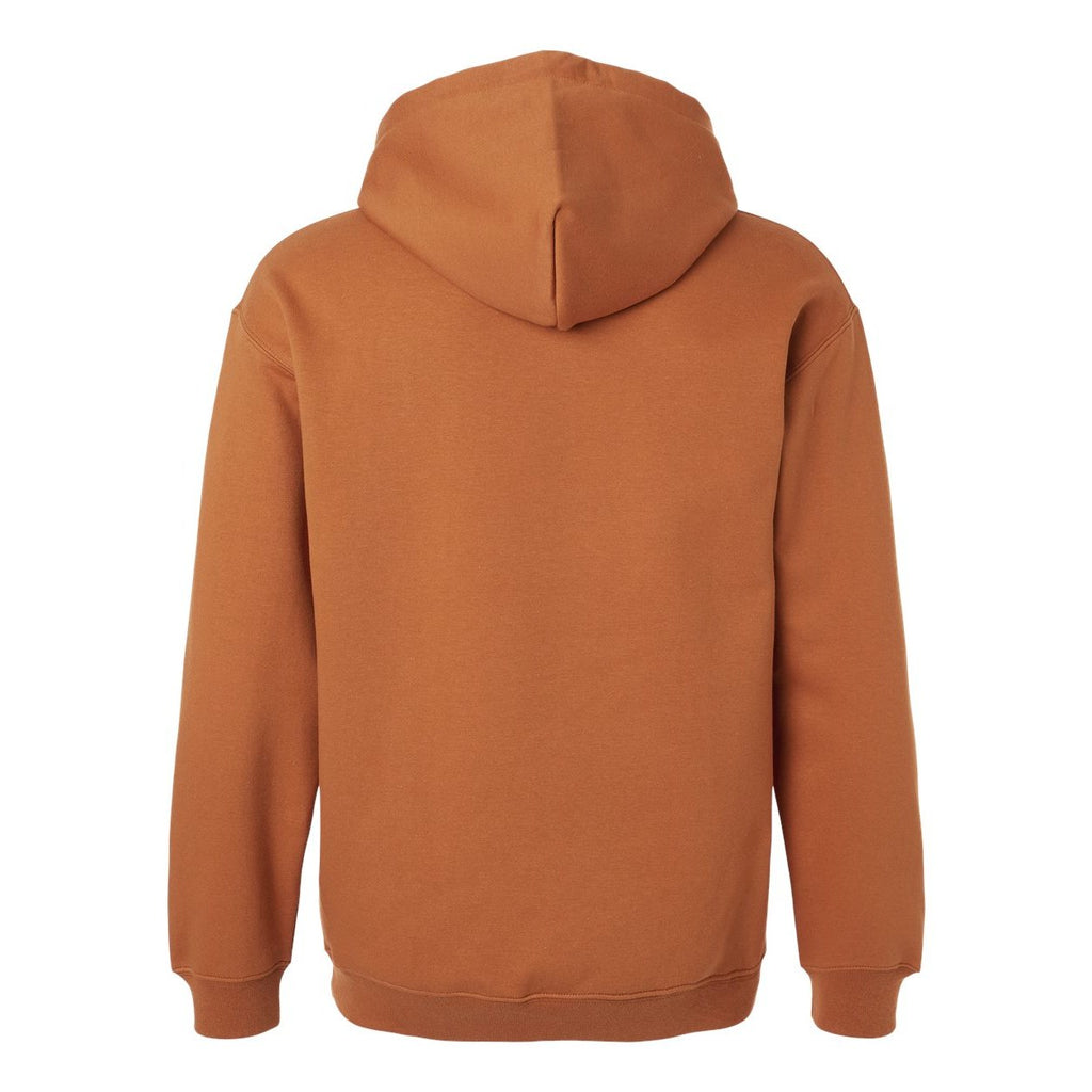 Gildan Unisex Softstyle® Midweight Hooded Sweatshirt Embroidery - Texas Orange - Back
