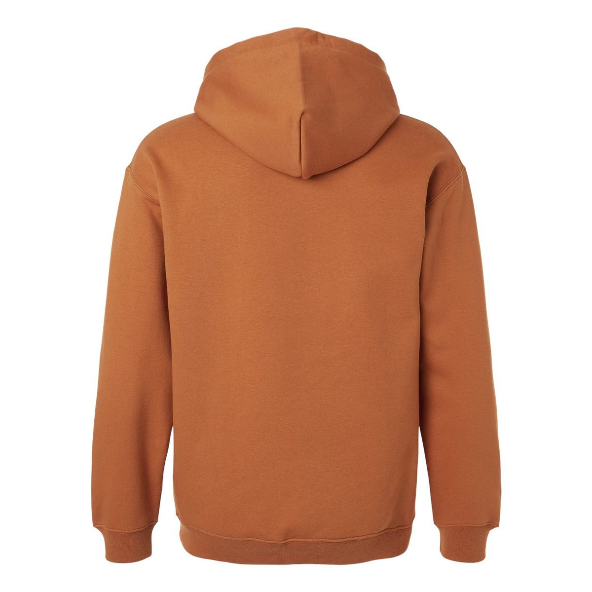 Gildan Unisex Softstyle® Midweight Hooded Sweatshirt Embroidery - Texas Orange - Back