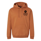 Gildan Unisex Softstyle® Midweight Hooded Sweatshirt Embroidery - Texas Orange - Front