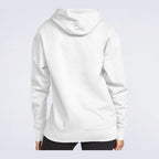 Gildan Unisex Softstyle® Midweight Hooded Sweatshirt Embroidery - White - On Model Back