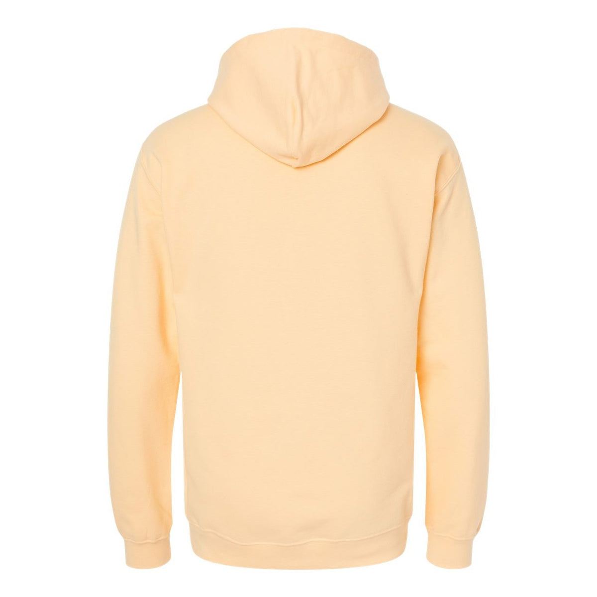 Gildan Unisex Softstyle® Midweight Hooded Sweatshirt Embroidery - Yellow Haze - Back