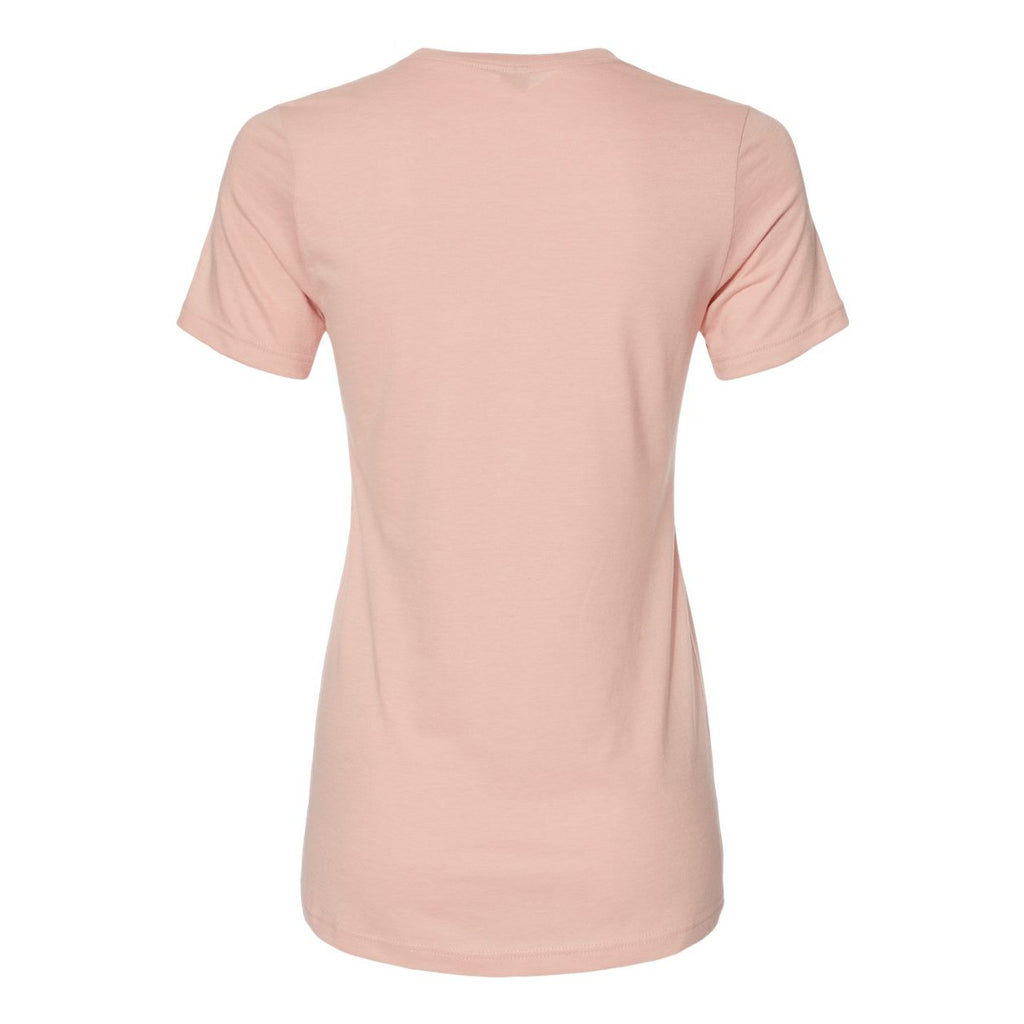 Gildan Women's Softstyle® CVC T-Shirt - Dusty Rose - Back