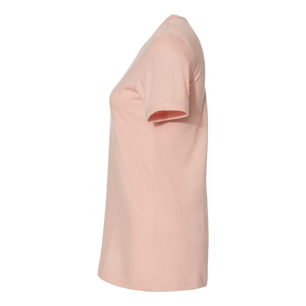 Gildan Women's Softstyle® CVC T-Shirt - Dusty Rose - Direct Side
