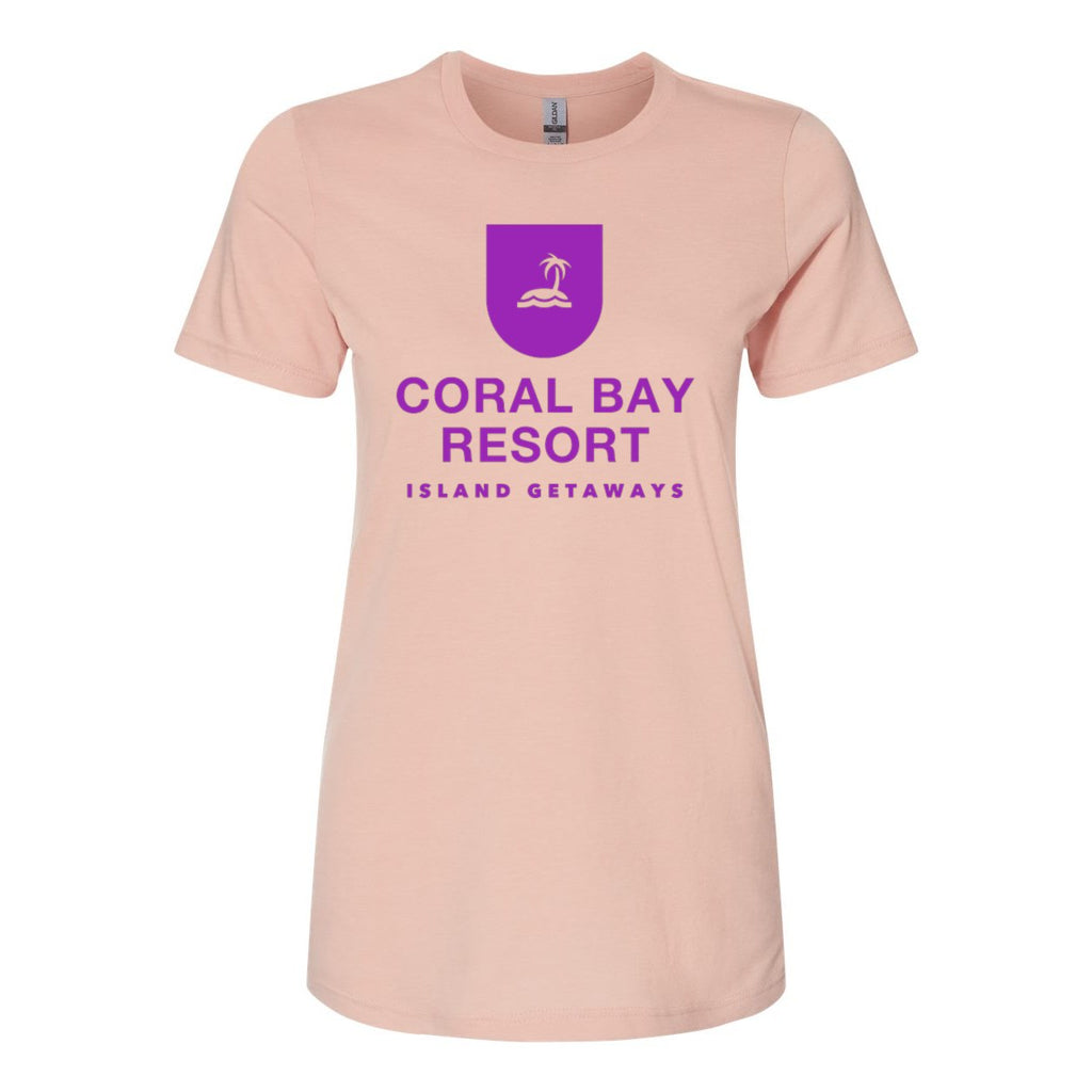 Gildan Women's Softstyle® CVC T-Shirt - Dusty Rose - Front
