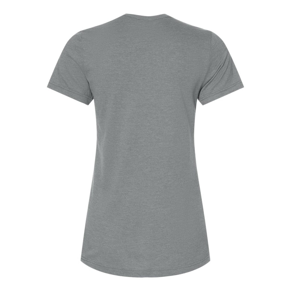 Gildan Women's Softstyle® CVC T-Shirt - Gunmetal - Back