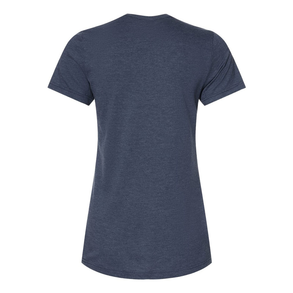 Gildan Women's Softstyle® CVC T-Shirt - Navy Mist - Back
