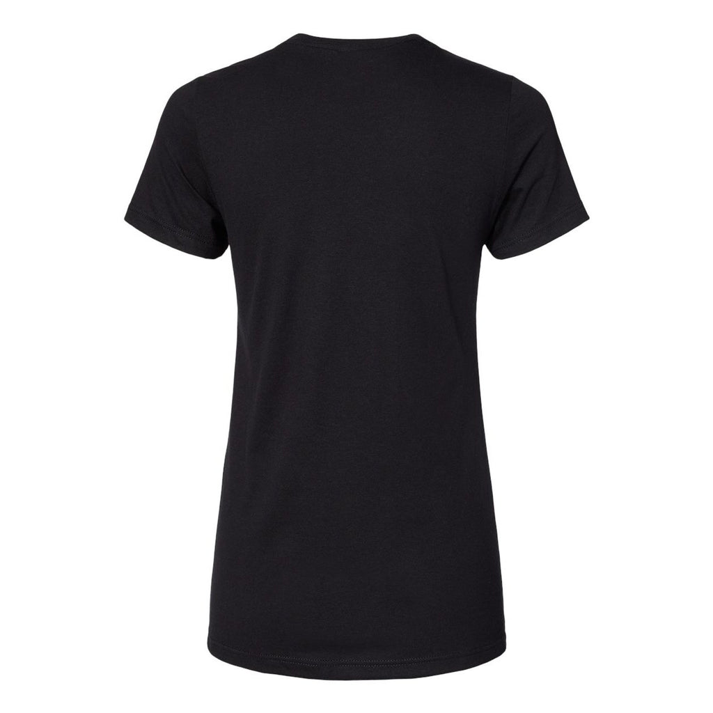 Gildan Women's Softstyle® CVC T-Shirt - Pitch Black - Back