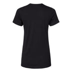 Gildan Women's Softstyle® CVC T-Shirt - Pitch Black - Back