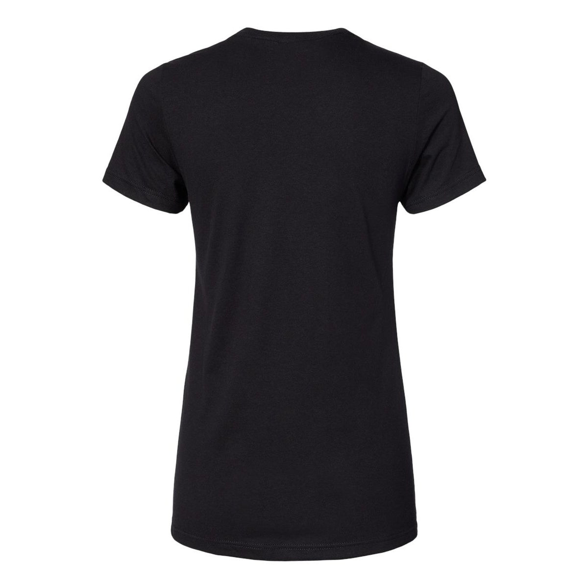 Gildan Women's Softstyle® CVC T-Shirt - Pitch Black - Back