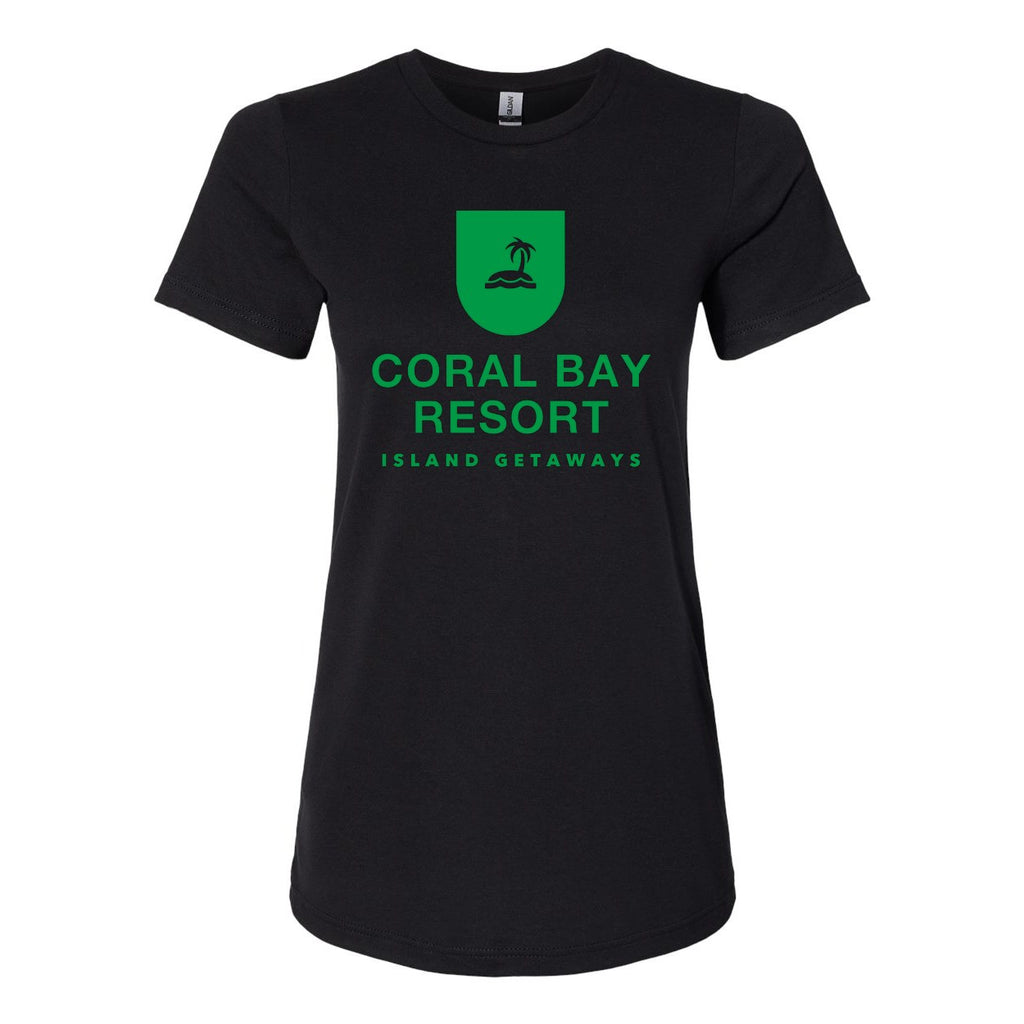 Gildan Women's Softstyle® CVC T-Shirt - Pitch Black - Front