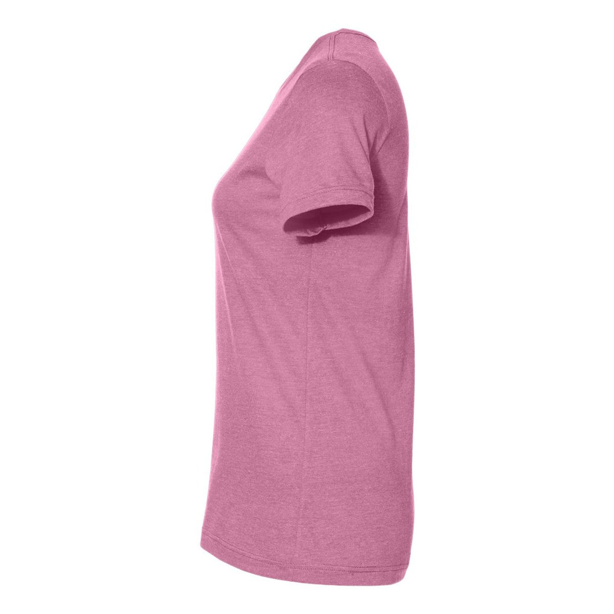 Gildan Women's Softstyle® CVC T-Shirt - Plumrose - Direct Side