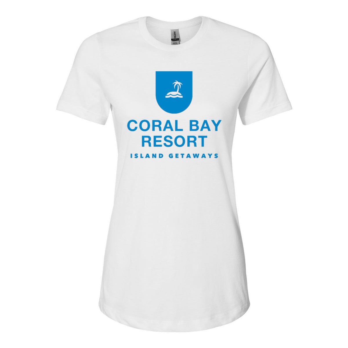 Gildan Women's Softstyle® CVC T-Shirt - White - Front