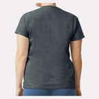 Gildan Women's Ultra Cotton® T-Shirt - Dark Heather - On Model Back