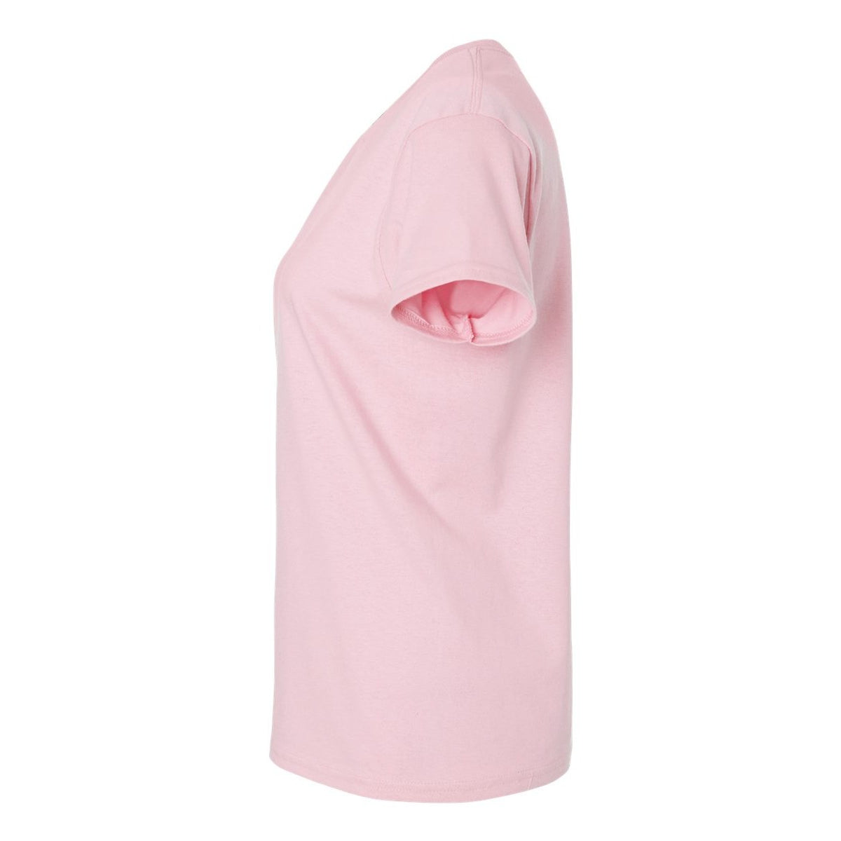 Gildan Women's Ultra Cotton® T-Shirt - Light Pink - Direct Side