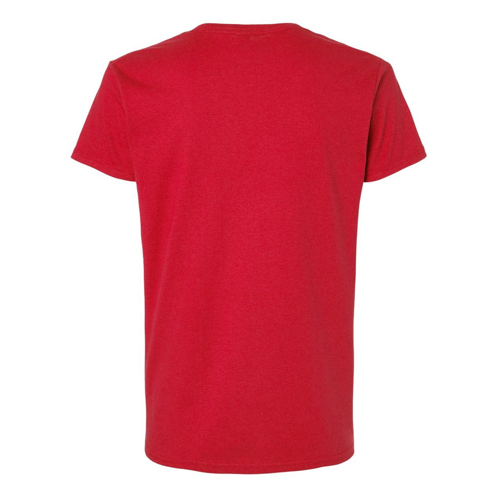 Gildan Women's Ultra Cotton® T-Shirt - Red - Back