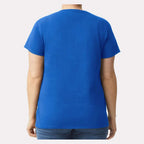 Gildan Women's Ultra Cotton® T-Shirt - Royal - On Model Back