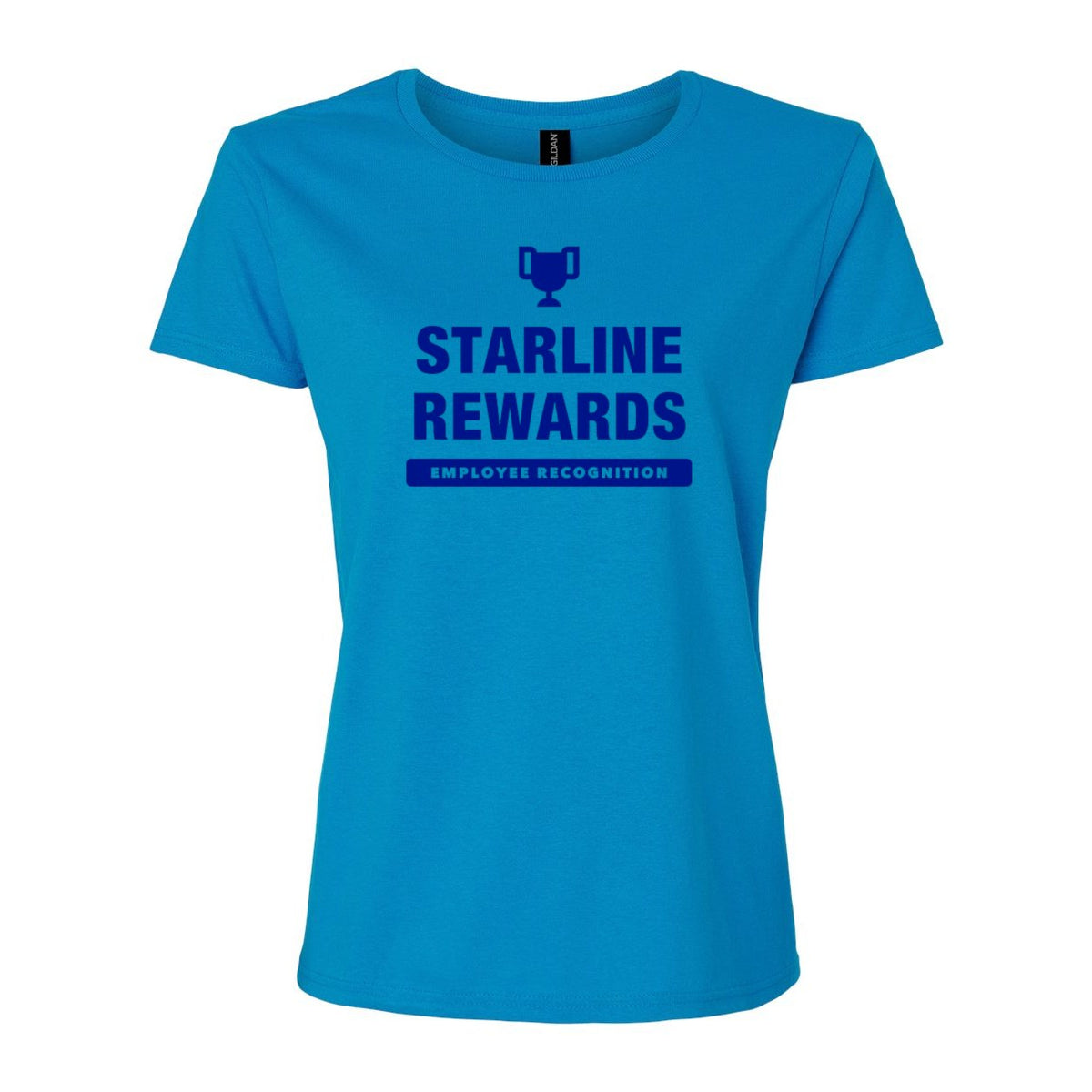 Gildan Women's Ultra Cotton® T-Shirt - Sapphire - Front
