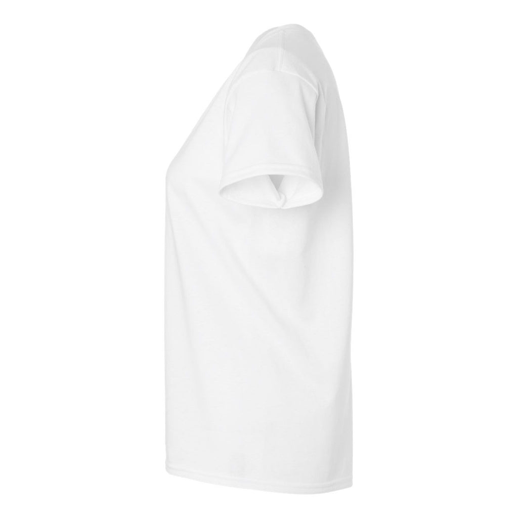 Gildan Women's Ultra Cotton® T-Shirt - White - Direct Side