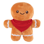 Gingerbread Man Plush Toy, 6 Inch - Bandana_Blank