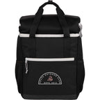 Glacial Recycled Backpack Cooler, 15 L Transfer - Black - Front