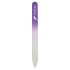 Glass Nail File in a Sleeve - Purple - Silk Screen