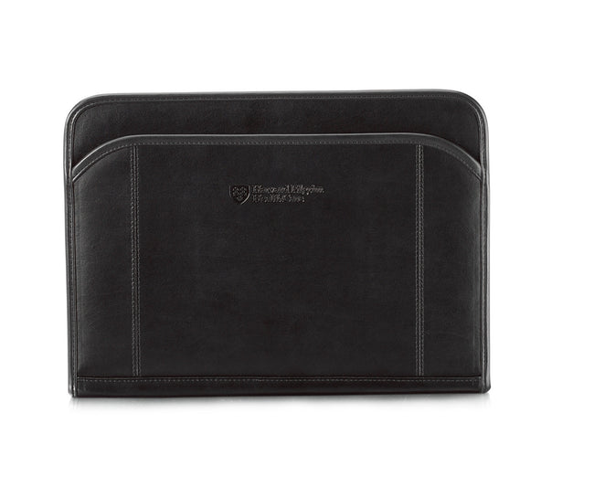 Global Zippered Leather Padfolio