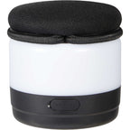 Glow Jam Fabric Party Speaker with RGB Lights - Black - Back 2
