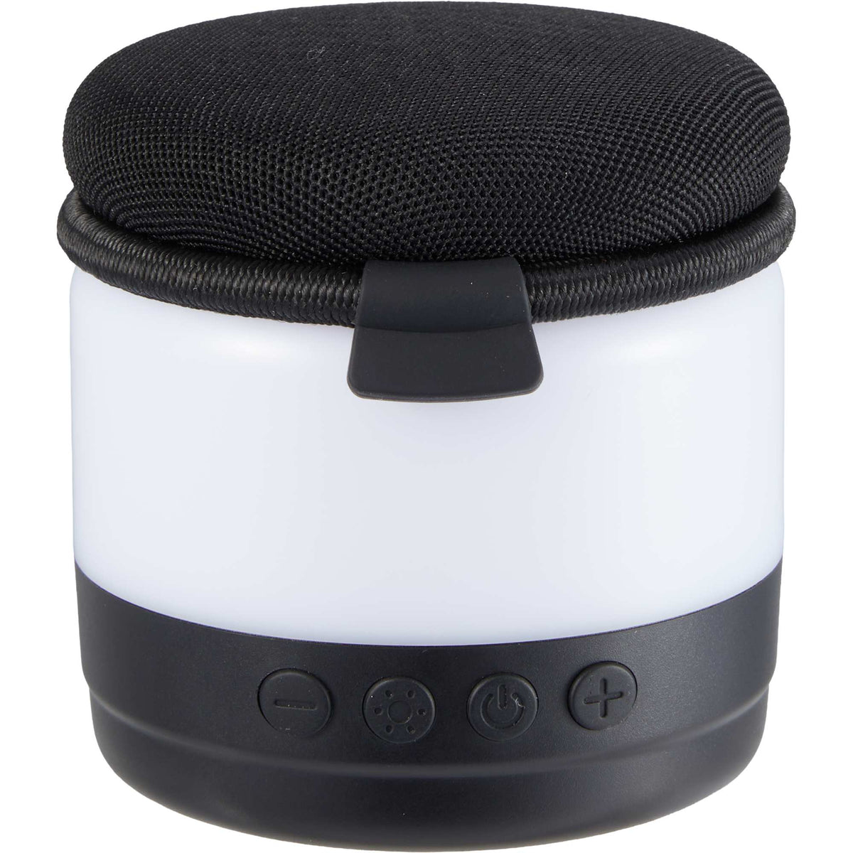 Glow Jam Fabric Party Speaker with RGB Lights - Black - Back 3