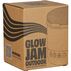 Glow Jam Fabric Party Speaker with RGB Lights - Black - Packaging