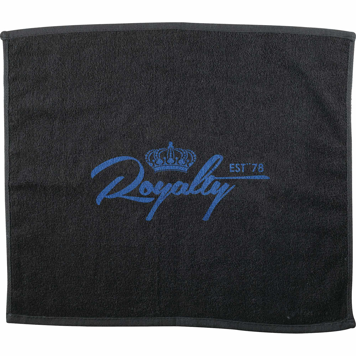 Go-Go Cotton Canvas Rally Towel - Black - Front