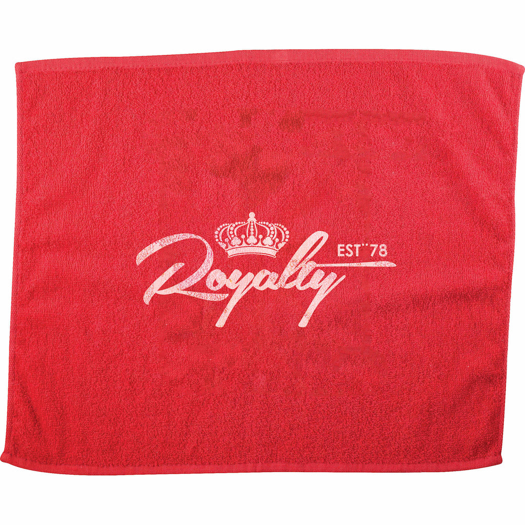 Go-Go Cotton Canvas Rally Towel - RED - Front