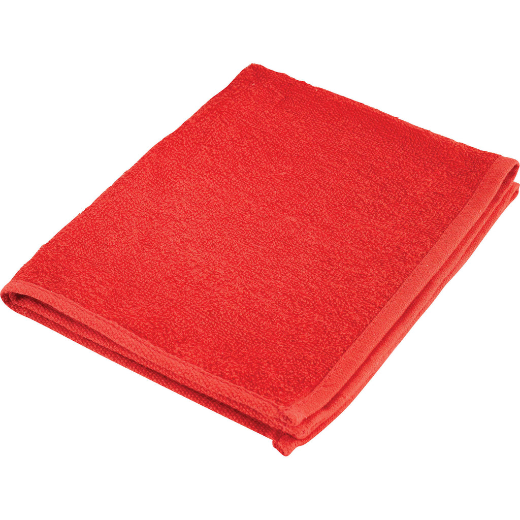 Go-Go Cotton Canvas Rally Towel - RED - Photo