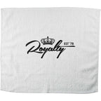Go-Go Cotton Canvas Rally Towel - White - Front
