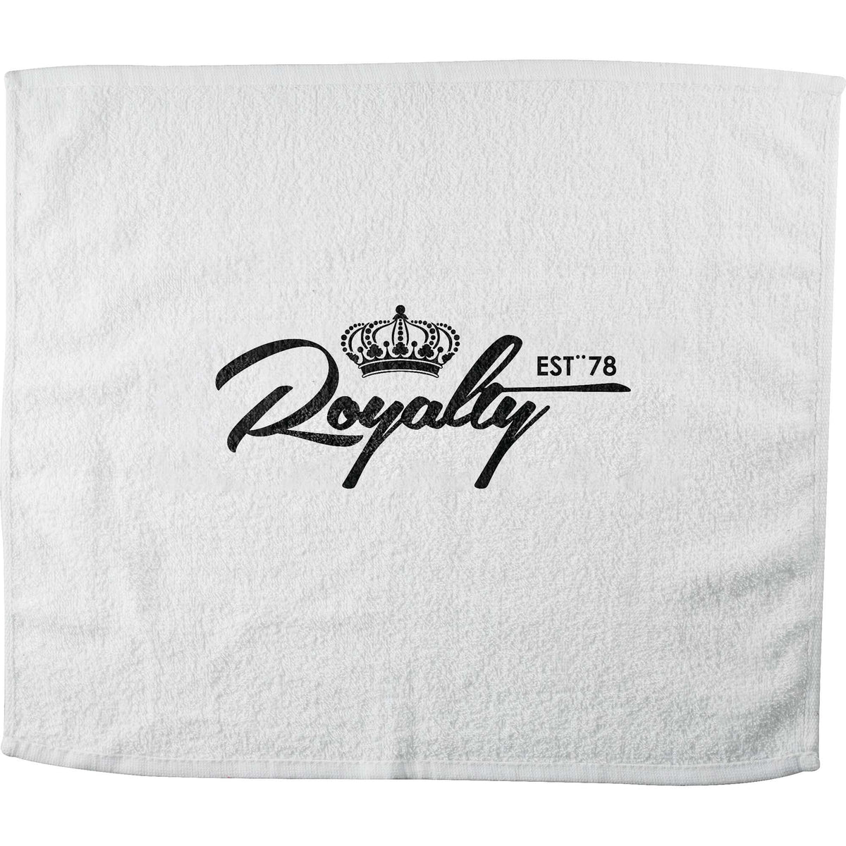 Go-Go Cotton Canvas Rally Towel - White - Front