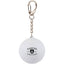 Golf Ball Lip Balm Keychain with SPF 15 - White - Front