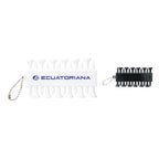 Golf Buddy Kit with 12 Tees and Ball Markers - White - Front Group