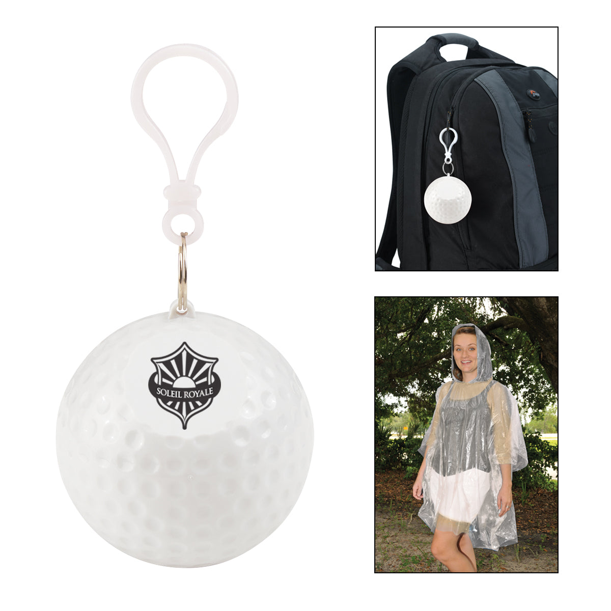 Golf Fanatic Rain Poncho