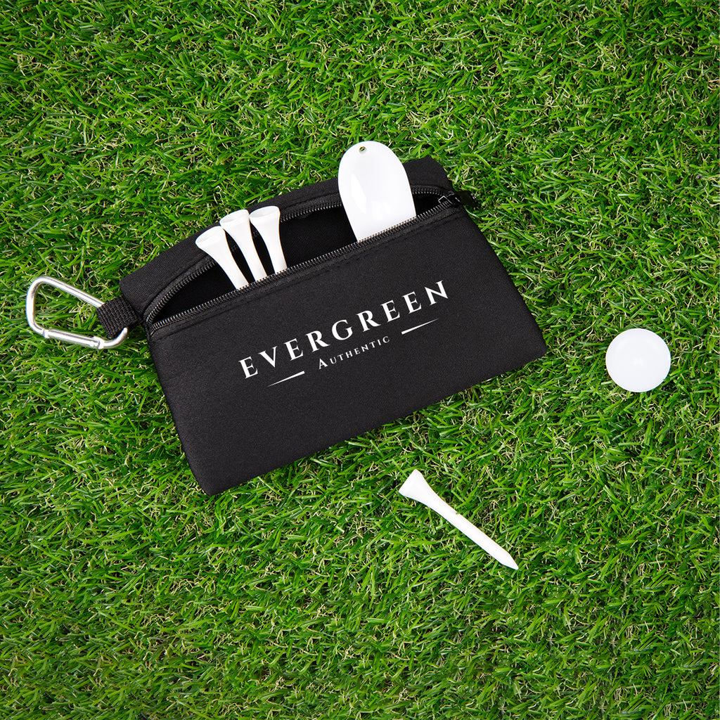 Golf Kit, Tee Time - Black with White - Lifestyle_Silkscreen