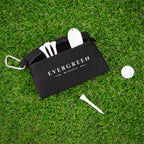 Golf Kit, Tee Time - Black with White - Lifestyle_Silkscreen