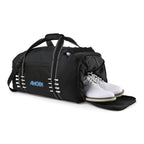 Golf Links Duffel Bag with Shoe Tunnel Transfer - Black - View 1