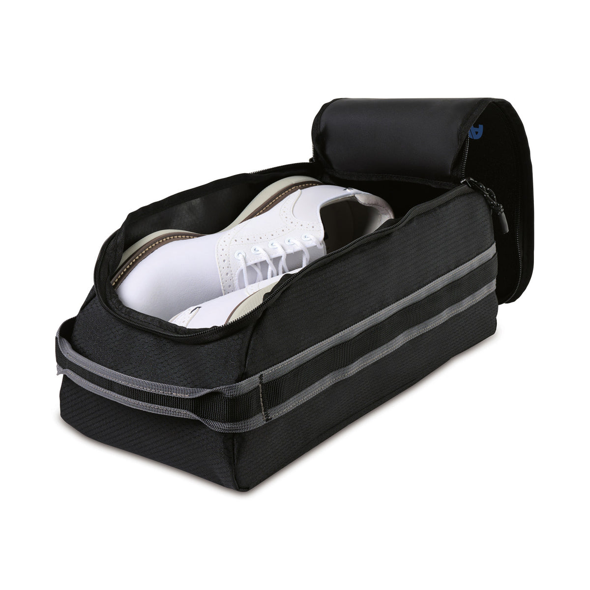 Golf Links Shoe Bag in Recycled PET Transfer - Black - View 3