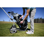 Golf Links Sling Cooler with Ball Pockets, 6 Cans - Black - View 6