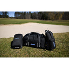 Golf Links Sling Cooler with Ball Pockets, 6 Cans Embroidery - Black - View 10