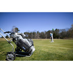 Golf Links Sling Cooler with Ball Pockets, 6 Cans Transfer - Black - View 4