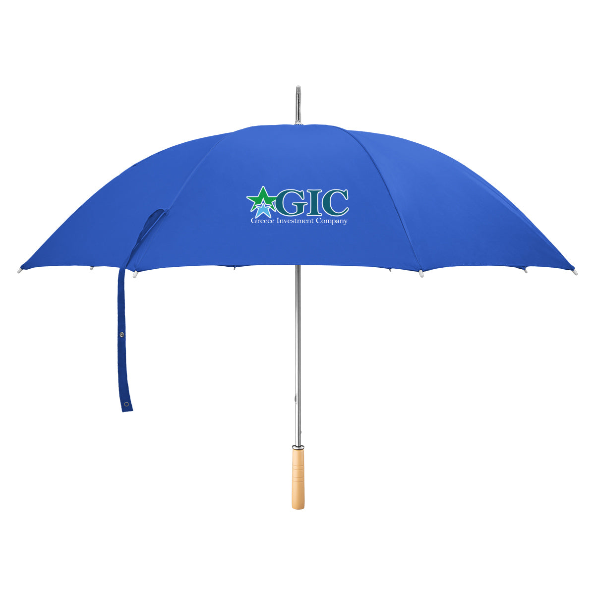 Golf Umbrella, 60 Inch Arc - Blue - Colorbrite