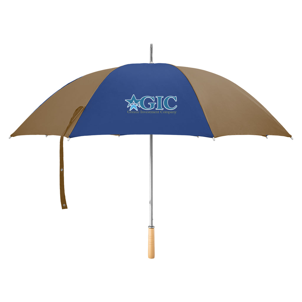 Golf Umbrella, 60 Inch Arc - Navy - Colorbrite