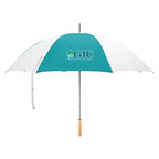 Golf Umbrella, 60 Inch Arc - Teal - Colorbrite