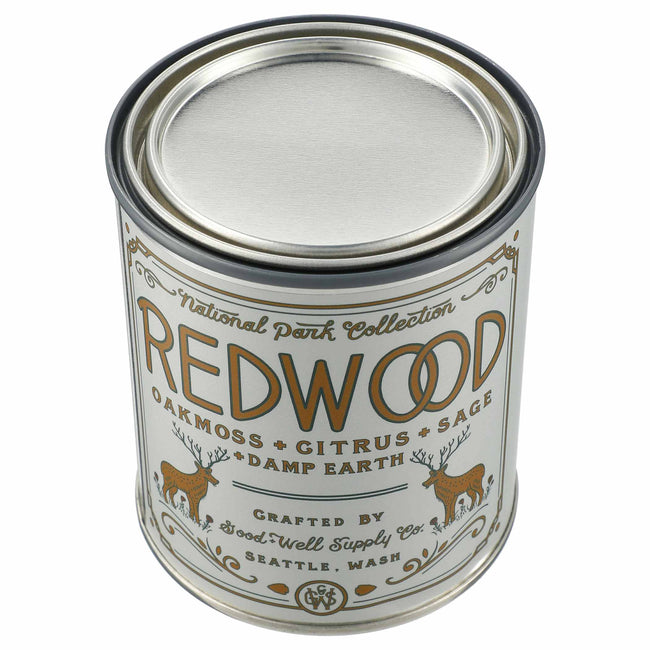 Good & Well Supply Co Redwood National Park Candle, 14 oz Laser Engraving