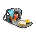 Goodwin Placemat Lunch Cooler, 11 Cans Embroidery - Black - View 2