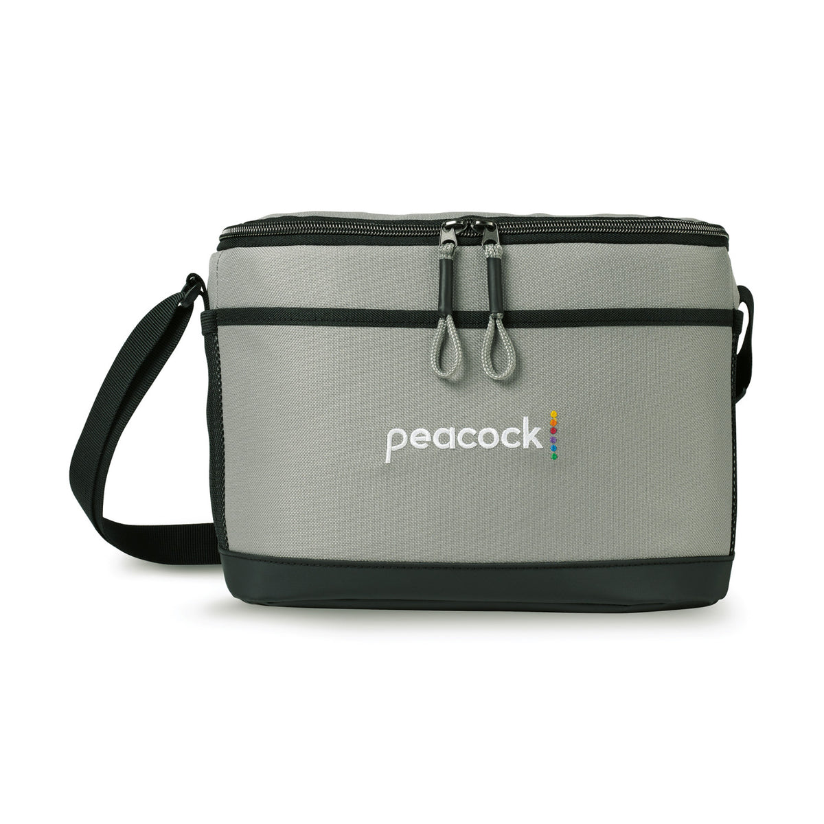 Goodwin Placemat Lunch Cooler, 11 Cans Embroidery - Medium Grey - View 1